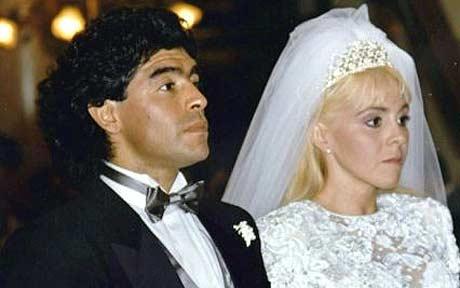 maradona wedding claudia vivafane